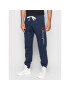 Champion Долнище анцуг Blend Vertical Script Logo 216472 Тъмносин Regular Fit - Pepit.bg