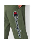 Champion Долнище анцуг Blend Vertical Script Logo 216472 Зелен Regular Fit - Pepit.bg
