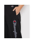 Champion Долнище анцуг Script Logo 114471 Черен Regular Fit - Pepit.bg