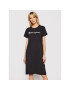 Champion Ежедневна рокля Rubber Script Logo 112609 Черен Regular Fit - Pepit.bg