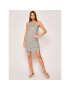 Champion Ежедневна рокля Script Logo Ribbed Trim 112657 Сив Regular Fit - Pepit.bg