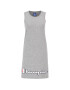 Champion Ежедневна рокля Script Logo Ribbed Trim 112657 Сив Regular Fit - Pepit.bg