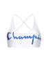 Champion Горнище на бански Cross Back Script Logo 113028 Бял - Pepit.bg