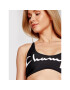 Champion Горнище на бански Cross Back Script Logo 113028 Черен - Pepit.bg