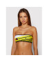 Champion Горнище на бански Graphic Stripe Logo 112937 Жълт - Pepit.bg