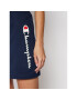 Champion Мини пола Vertical Script Logo 112649 Тъмносин Custom Fit - Pepit.bg