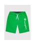 Champion Плувни шорти Embroidered Script Logo 306107 Зелен Regular Fit - Pepit.bg