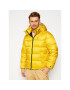 Champion Пухено яке Reverse Weave 215058 Жълт Regular Fit - Pepit.bg