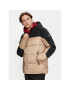 Champion Пухено яке Hooded Jacket 219190 Бежов Regular Fit - Pepit.bg