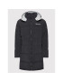 Champion Пухено яке Script Logo 216734 Черен Regular Fit - Pepit.bg