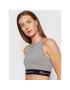 Champion Спортен сутиен Script Logo 114559 Сив - Pepit.bg