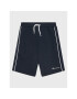 Champion Спортни шорти Script Logo 306147 Тъмносин Regular Fit - Pepit.bg
