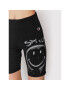 Champion Спортни шорти SMILEY 50th Anniversary Edition Graffiti Print 115938 Черен Skinny Fit - Pepit.bg