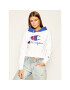 Champion Суитшърт 112534 WW001 Бял Regular Fit - Pepit.bg