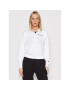 Champion Суитшърт All-Over Script Logo Print 112804 Бял Custom Fit - Pepit.bg