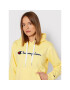 Champion Суитшърт Blend Script Logo 114461 Жълт Regular Fit - Pepit.bg