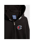 Champion Суитшърт C Logo Zip-Up 305767 Черен Regular Fit - Pepit.bg