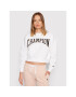 Champion Суитшърт Collegiate Logo 114767 Бял Regular Fit - Pepit.bg