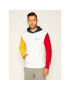 Champion Суитшърт Contrast Colour Block 214356 Бял Regular Fit - Pepit.bg