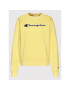 Champion Суитшърт Crewneck 114462 Жълт Regular Fit - Pepit.bg