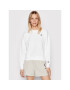 Champion Суитшърт Embroidered 114923 Бял Boxy Fit - Pepit.bg