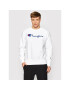 Champion Суитшърт Embroidered Script Logo Reverse Weave 216539 Бял Regular Fit - Pepit.bg