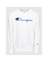 Champion Суитшърт Embroidered Script Logo Reverse Weave 216539 Бял Regular Fit - Pepit.bg