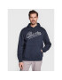 Champion Суитшърт Heavy Fleece Vintage Logo 217886 Тъмносин Relaxed Fit - Pepit.bg