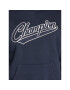 Champion Суитшърт Heavy Fleece Vintage Logo 217886 Тъмносин Relaxed Fit - Pepit.bg