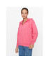 Champion Суитшърт Hooded Half Zip Sweatshirt 116581 Розов Oversize - Pepit.bg