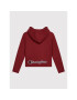 Champion Суитшърт Logo Script 404226 Бордо Custome Fit - Pepit.bg