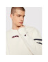 Champion Суитшърт Logo Varsity Script 216578 Бял Custom Fit - Pepit.bg