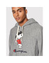 Champion Суитшърт Peanuts™ Graphic 217799 Сив Custom Fit - Pepit.bg