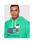 Champion Суитшърт Peanuts™ Graphic 217799 Зелен Custom Fit - Pepit.bg