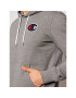 Champion Суитшърт Satin C Logo 214184 Сив Comfort Fit - Pepit.bg