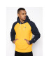 Champion Суитшърт Script Bicolor 214277 Жълт Regular Fit - Pepit.bg