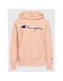 Champion Суитшърт Script Logo 114788 Розов Regular Fit - Pepit.bg