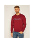 Champion Суитшърт Script Logo 214720 Бордо Comfort Fit - Pepit.bg