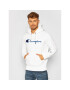 Champion Суитшърт Script Logo 215210 Бял Custom Fit - Pepit.bg