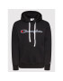 Champion Суитшърт Script Logo 216470 Черен Comfort Fit - Pepit.bg