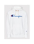 Champion Суитшърт Script Logo 216499 Бял Regular Fit - Pepit.bg