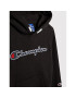 Champion Суитшърт Script Logo 305765 Черен Regular Fit - Pepit.bg