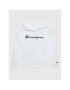 Champion Суитшърт Script Logo 404295 Бял Regular Fit - Pepit.bg