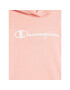 Champion Суитшърт Script Logo 404295 Розов Custom Fit - Pepit.bg