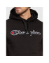 Champion Суитшърт Script Logo Embroidery 217858 Черен Regular Fit - Pepit.bg