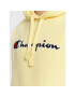 Champion Суитшърт Script Logo Embroidery 217858 Жълт Regular Fit - Pepit.bg