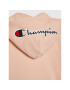 Champion Суитшърт Script Logo Hood 404227 Розов Custom Fit - Pepit.bg