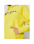 Champion Суитшърт Script Logo Reverse Weave 113149 Жълт Regular Fit - Pepit.bg