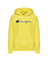 Champion Суитшърт Script Logo Reverse Weave 113149 Жълт Regular Fit - Pepit.bg