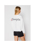 Champion Суитшърт Script Logo Track 112686 Бял Oversize - Pepit.bg